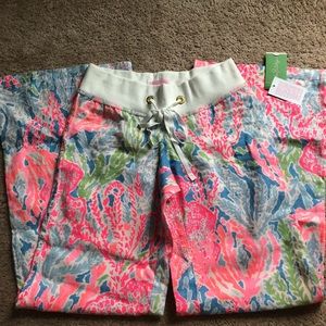 NWT xs let’s cha cha beach pants